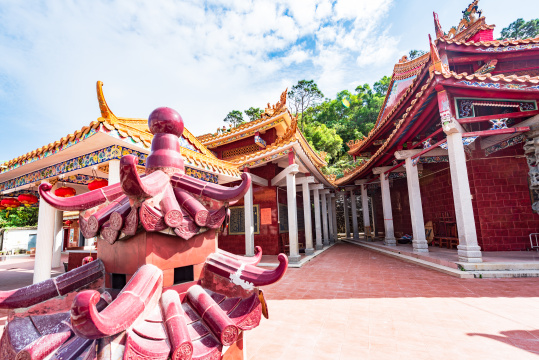 中国广东惠州惠东双月湾龙山观