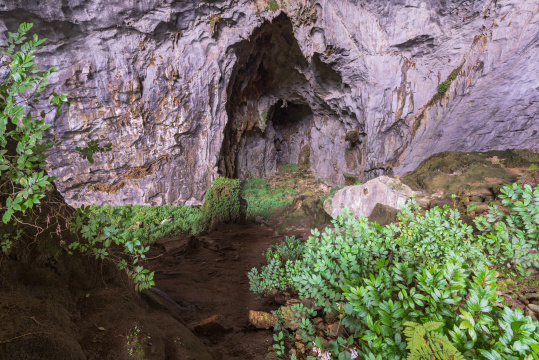 中国广西河池凤山云峰洞