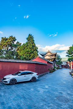 中国云南大理巍山古城文庙