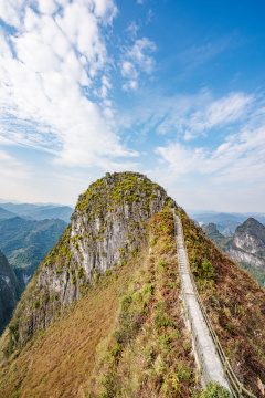 中国广西河池凤山文笔峰