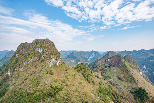 中国广西河池凤山文笔峰