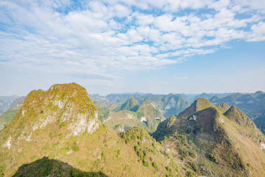 中国广西河池凤山文笔峰