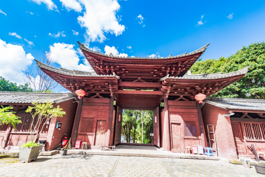 中国云南大理巍宝山南诏土主庙