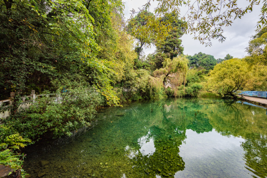 丽江涑河古镇九鼎龙潭