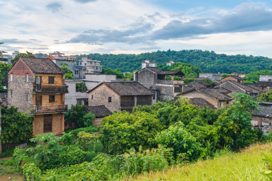 广东肇庆市封开县封川古城里的古民居