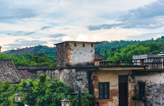 广东肇庆市封开县封川古城里的古民居