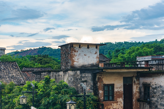 广东肇庆市封开县封川古城里的古民居