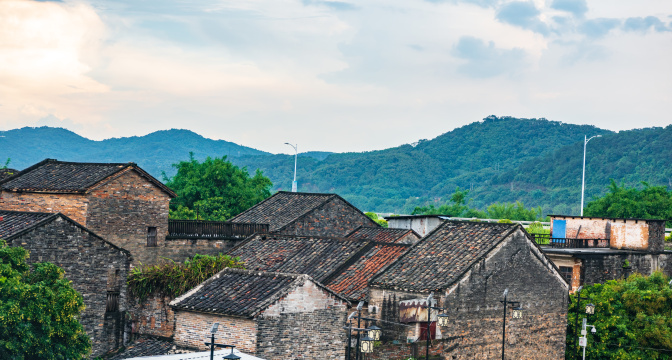 广东肇庆封开县封川古城城墙