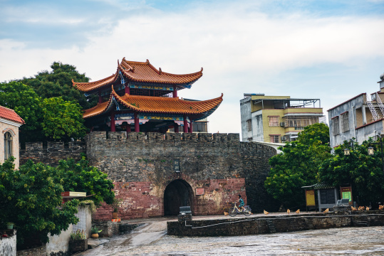 广东肇庆封开县封川古城城墙