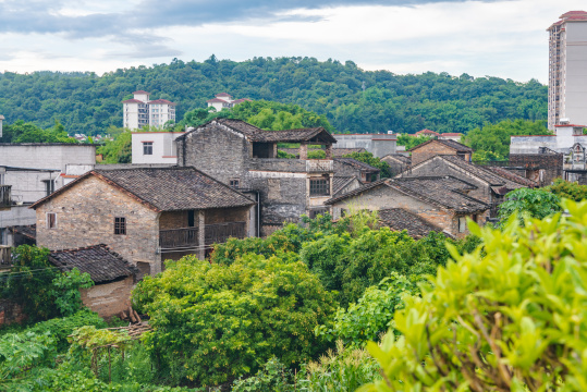 广东肇庆市封开县封川古城里的古民居