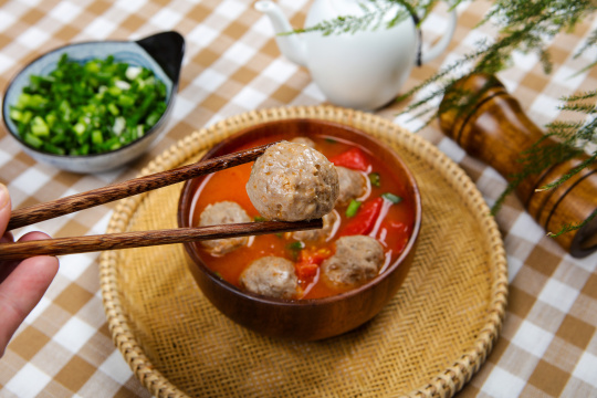 番茄牛丸汤