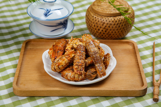 香酥琵琶虾