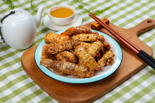 香酥琵琶虾