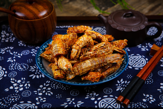 香酥琵琶虾