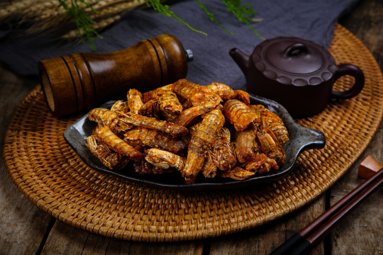 香酥琵琶虾