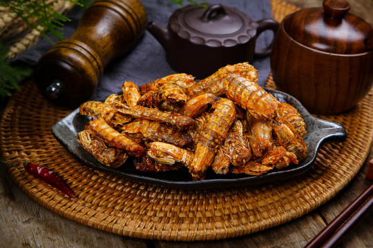 香酥琵琶虾