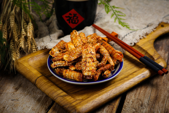 香酥琵琶虾