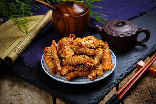 香酥琵琶虾