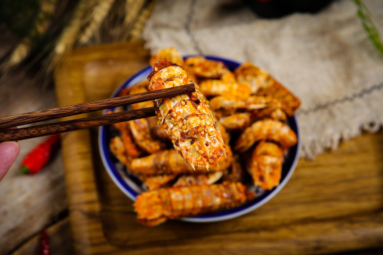 香酥琵琶虾