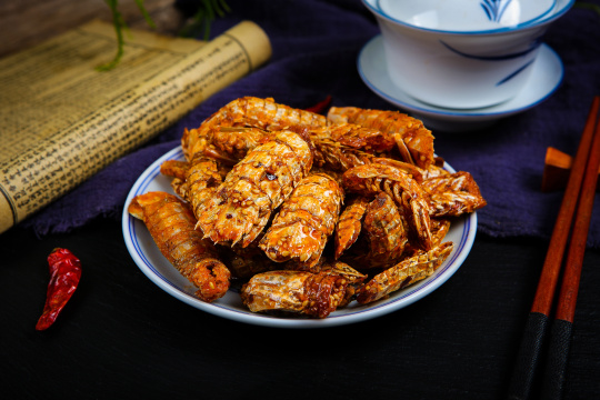 香酥琵琶虾