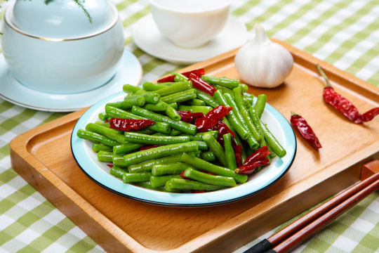 炒长豇豆