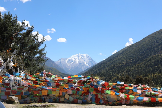 中国四川甘孜贡嘎雪山