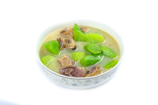 莴笋腊鸭汤