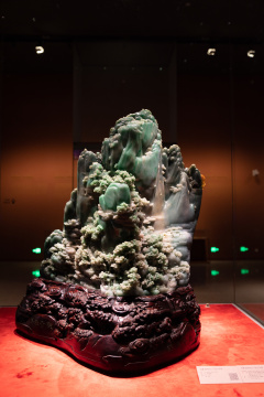 中国工艺美术馆大国匠作展厅玉石雕塑