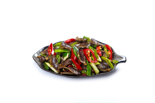 炒腊鸡胗
