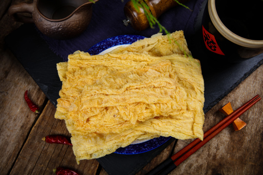 油炸腐竹