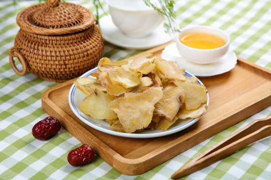 中药材生黄精片