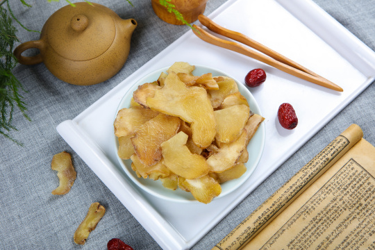 中药材生黄精片