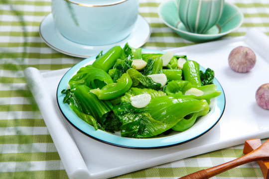 清炒芥菜