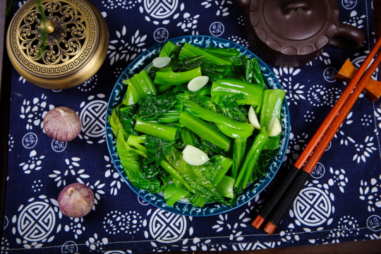 清炒芥菜