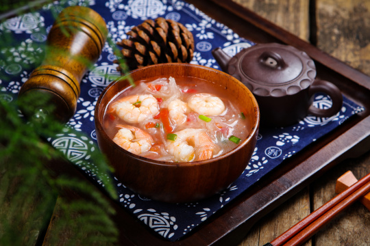 虾仁萝卜丝汤