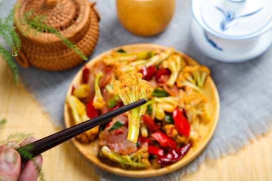 花菜炒腊肉
