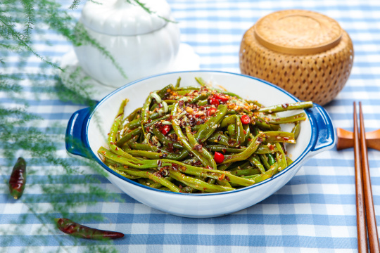 凉拌长豇豆角