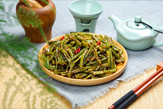 凉拌长豇豆角