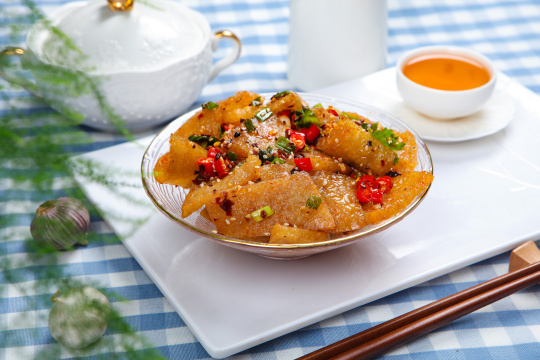 凉拌猪皮肚响皮