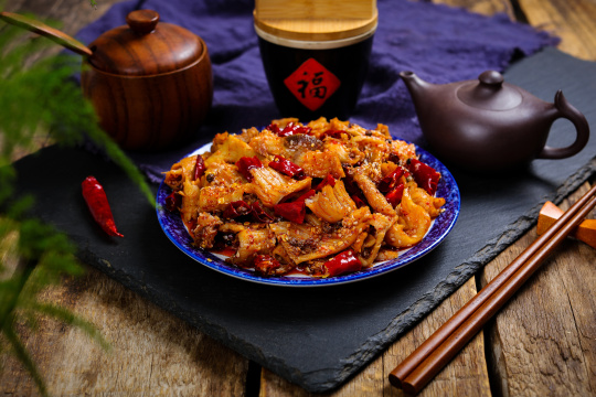 红油牛脆肚
