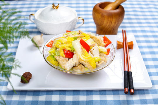 白菜炖豆腐