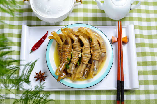 炖鸭脚包