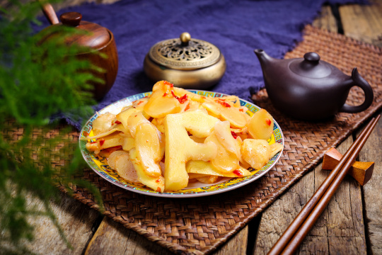 腌泡生姜片