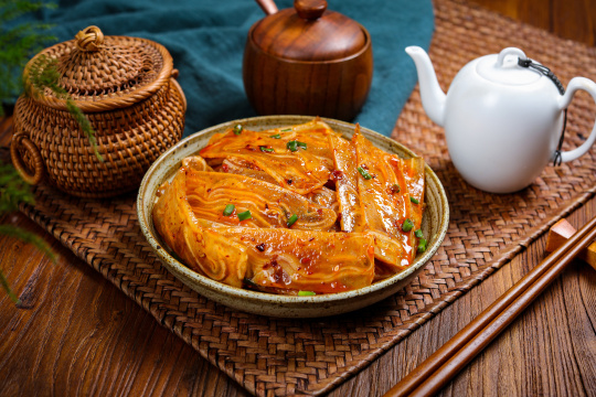 凉拌猪耳冻千层耳