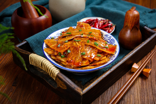 凉拌猪耳冻千层耳