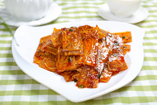 凉拌猪耳冻千层耳