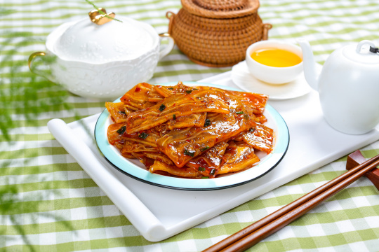 凉拌猪耳冻千层耳