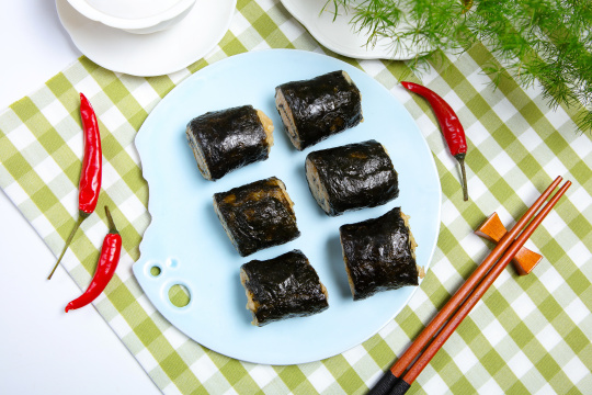 紫菜肉卷