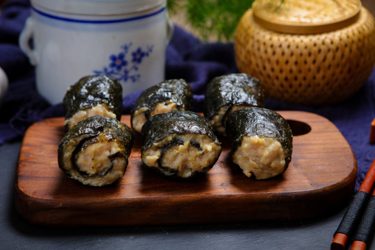 紫菜肉卷