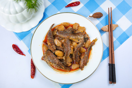 白芸豆烧黄花鱼